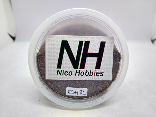 Nico Pote D Pasto Color Marron Para Maquetas Madera (pmf 64)