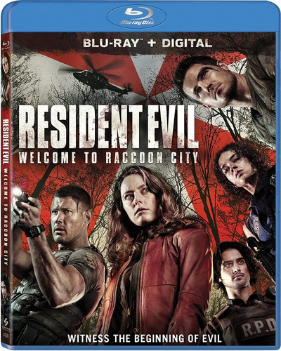 Blu-ray Resident Evil Welcome To Raccoon City (2021)