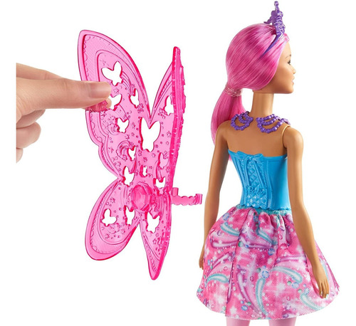Muñeca de pelo de hada Barbie Dreamtopia - Mattel Gjk01