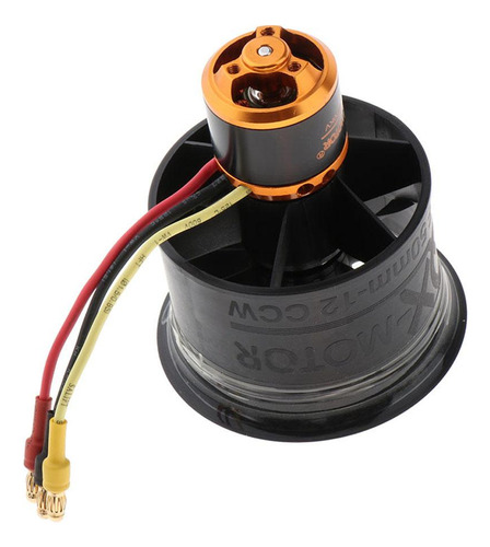 2pcs 50mm Ventilador De Conducto Qf2611 4600kv Motor Sin