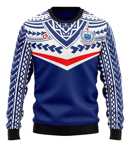 Buzo Cuello Redondo Kapho Rugby Samoa Adultos