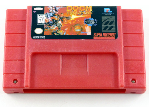 Doom Troopers Snes Super Nintendo