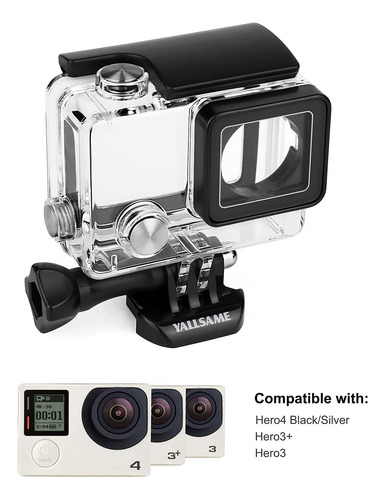 Carcasa Para Gopro Hero 4 Hero 3+ 3 Soporte Trípode Funda