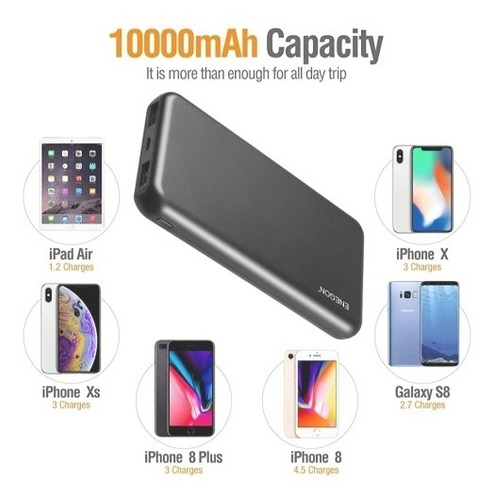 Cargador Portatil (power Bank) Carga Tu Celular O Table