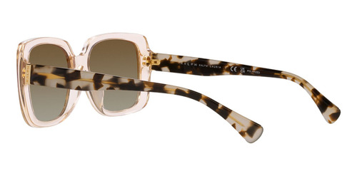 Lentes De Sol Transparent Brown Polarizados Ralph