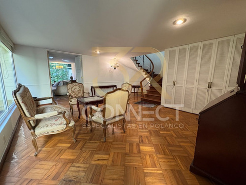 Casa En Renta O Venta En Lomas De Chapultepec 4r/3.5b/4e - Terraza - 600m2