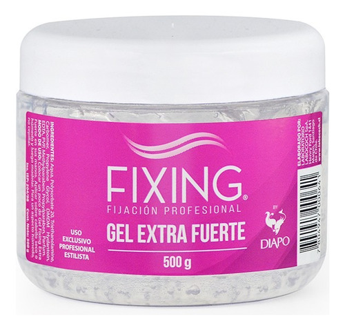 Fixing Gel Profesional Fijación Extra Fuerte 500 Gr