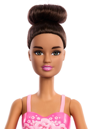 Barbie Muñeca Bailarina De Ballet Cabello Castaño Mattel HRG33