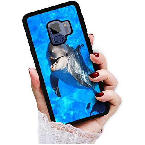 Funda Para S9 Galaxy S9 Art Design Soft Back Case Azul 12523