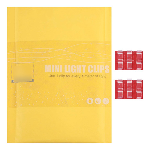 Tesyker Clips Para Cabl 12 Pieza Mini Luz Decoracion Pared