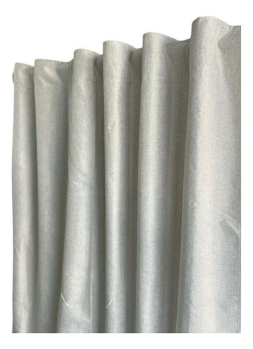 Pack 3 Paños De Cortinas Lino Blackout | 210x135 Off White