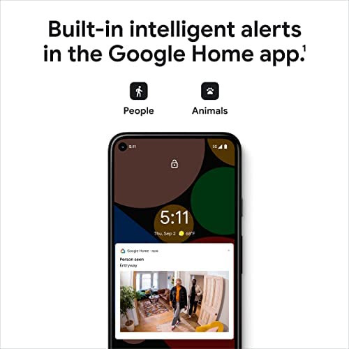 Câmera De Segurança Google Nest (com Cabo) - 2ª Geração - Ni