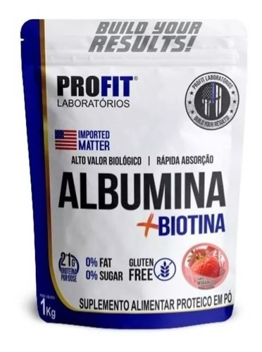 Albumina + Biotina Profit 1 Kg Importada
