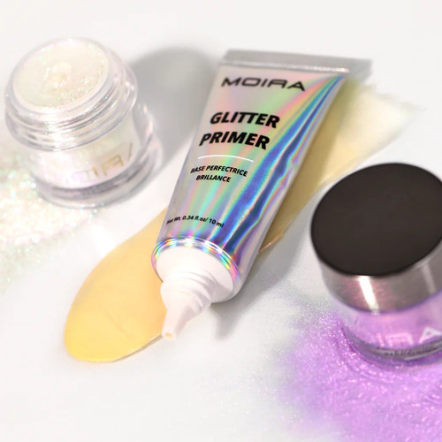 Primer De Ojos Moira Cosmetics Para Glitter Y Pigmentos Tono Del Primer TraslĂșcido