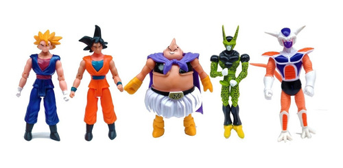 Figuras Dragon Ball Super Colección Kit Goku Majin Boo | Cuotas sin interés