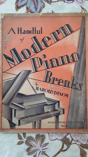 Partitura Con Piano Breaks Y Resoluciones De Harold Dixon