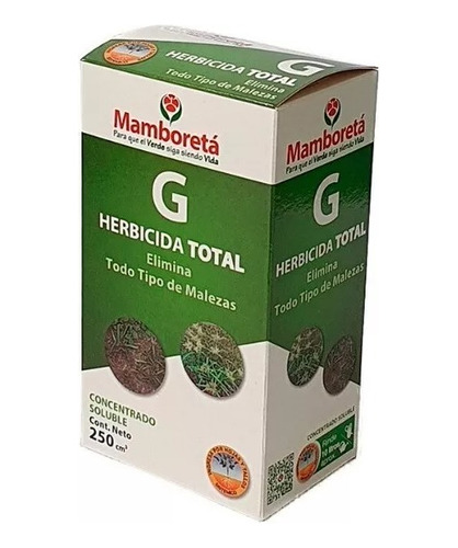 Mamboreta G Herbicida 100 Cc Elimina Malezas Control Total