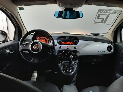 Imagem 9 de 15 de Fiat 500 2012 1.4 Cult Flex Dualogic 3p
