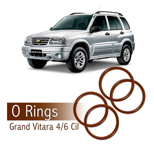 Sellos Orrin Orings Viton Tapa Valvula Grand Vitara Juego(4)
