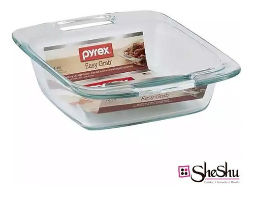 Bandeja Fuente Vidrio Pirex 20x20 1.9lts   - Sheshu Home