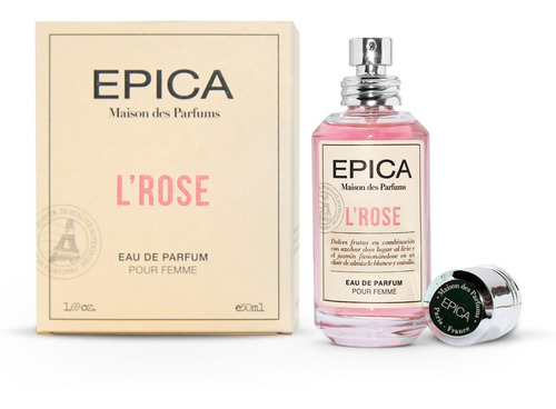 Perfume Epica L´rose Para Mujer Edp X 50 Ml