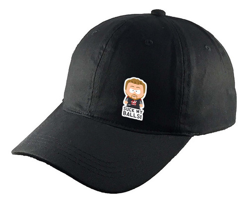 Gorra Clasica Algodón Negra South Park Rr221