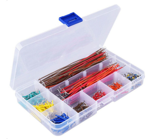 Cables Jumper Kit Para Protoboard 840 Pcs 14 Tamaños