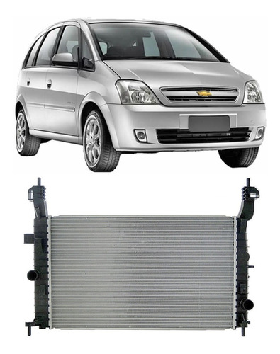 Radiador De Chevrolet Meriva Joy 1.8 Flex - 2005 2006