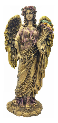 Angel Con Cuerno De La Abundancia 30cm 