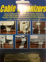 Comprar Organizador De Cables Para Pc Escritorio Con Adhesivo