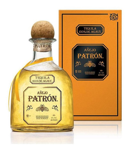 Pack De 2 Tequila Patrón Añejo 750 Ml