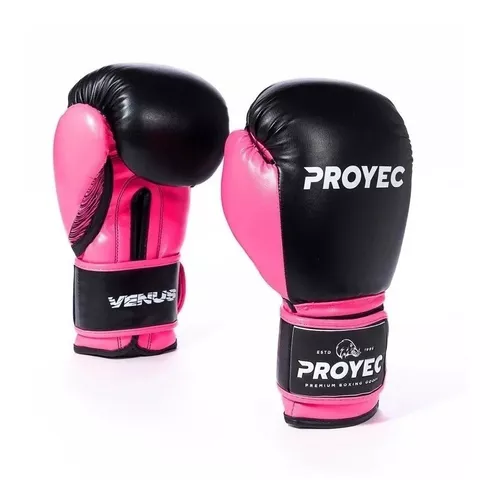 Guantes Boxeo Proyec King Kick Muay Thai Profesional + Bolso