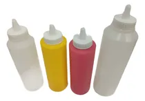 Comprar Potes Salseros Tipo Tetero , Para Perro Calientes. X 10 Und.