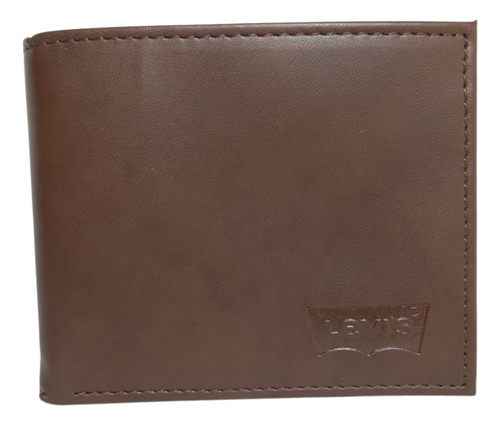 Billetera Bifold Levis Para Hombre - Marron