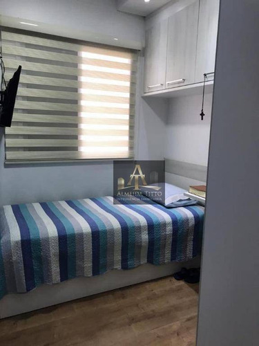 Essencialle Home Club, Barueri/sp. Apto Reformado Repleto De Armários. Com Três Dormitórios E Área De Lazer. - Ap2950