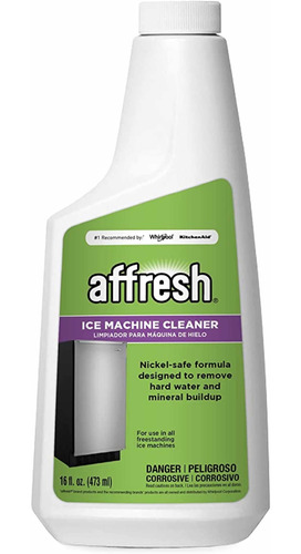 Limpiador Affresh Para Máquinas Fabricadores De Hielo 16 Oz