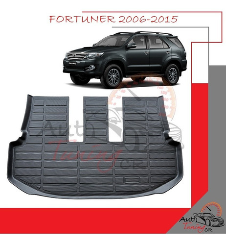 Alfombra Maletero Tipo Bandeja Toyota Fortuner 2006-2015