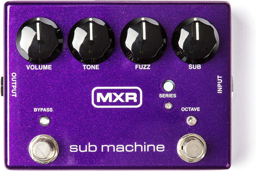 Pedal De Efectos De Guitarra Mxr Sub Machine Fuzz