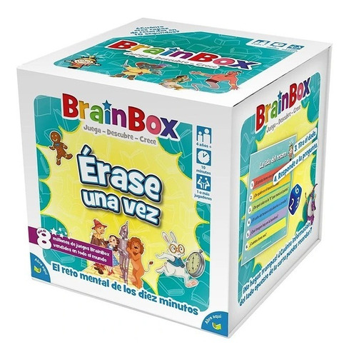 Brainbox Erase Una Vez: Juego De Mesa Para La Familia 