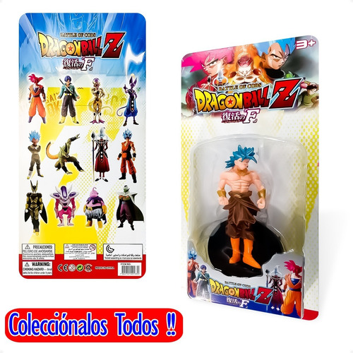 Muñeco Broly Blue Dragón Ball Z Coleccionable - Otec