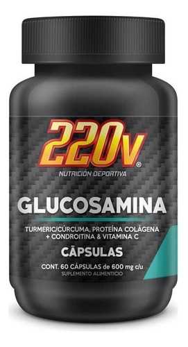Solanum 220v Glucosamina 60 Caps Sabor Sin Sabor