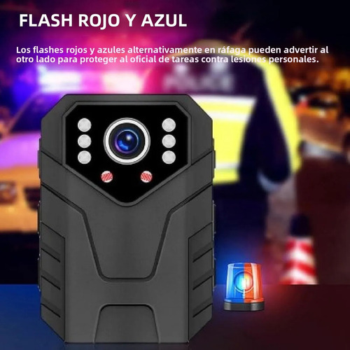 Mini Cámara 1080p 64gb Tapici Body Cam Clip Cámara Corporal