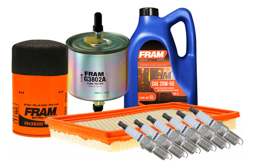 Afinacion 20w50 Cobre P/ Mazda B3000 V6 3.0l 94 F & A