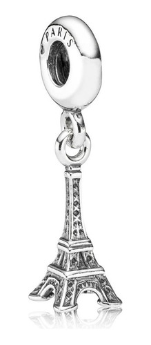 Charm Dije Colgante Torre Eiffel Paris Plata 925