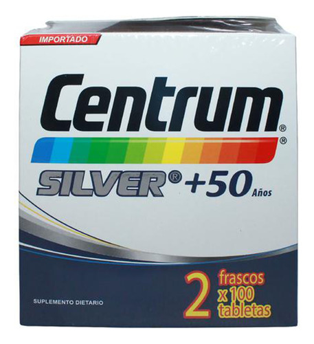 Centrum Silver +50 200 Tabletas - Unidad a $441
