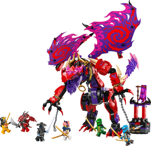 Lego® Ninjago® Thunderfang, O Dragão Do Caos 71832 668 Ninjago