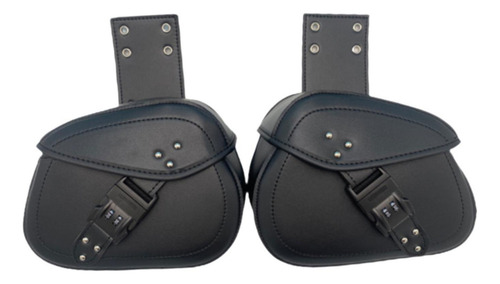 Bolsa De Silla De De Motocicleta Pu Cuero Ajustable Bolsas