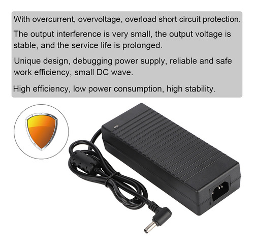 Adaptador De Corriente 12v 10a Fuente De Protección Múltiple