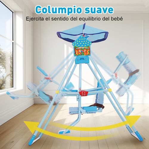 Silla Mecedora Columpio Niño/bebé Home 2-4 Años Plegable