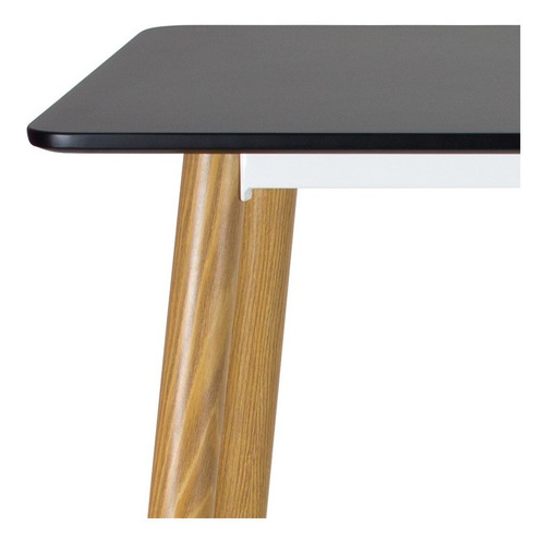 Bancada Para Banqueta - Mesa Alta Retangular - Preto